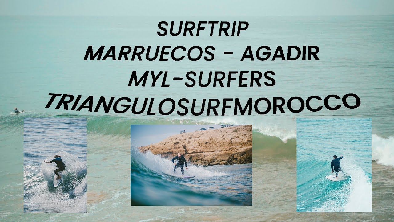 SURFTRIP* en AGADIR, MARRUECOS 2022 *SURF FILM VLOG*