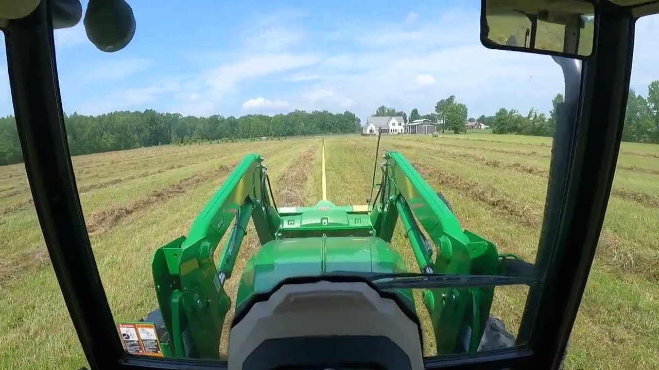 Happy 4Th Of July....Trying to beat the Rain!!  HAY 2023