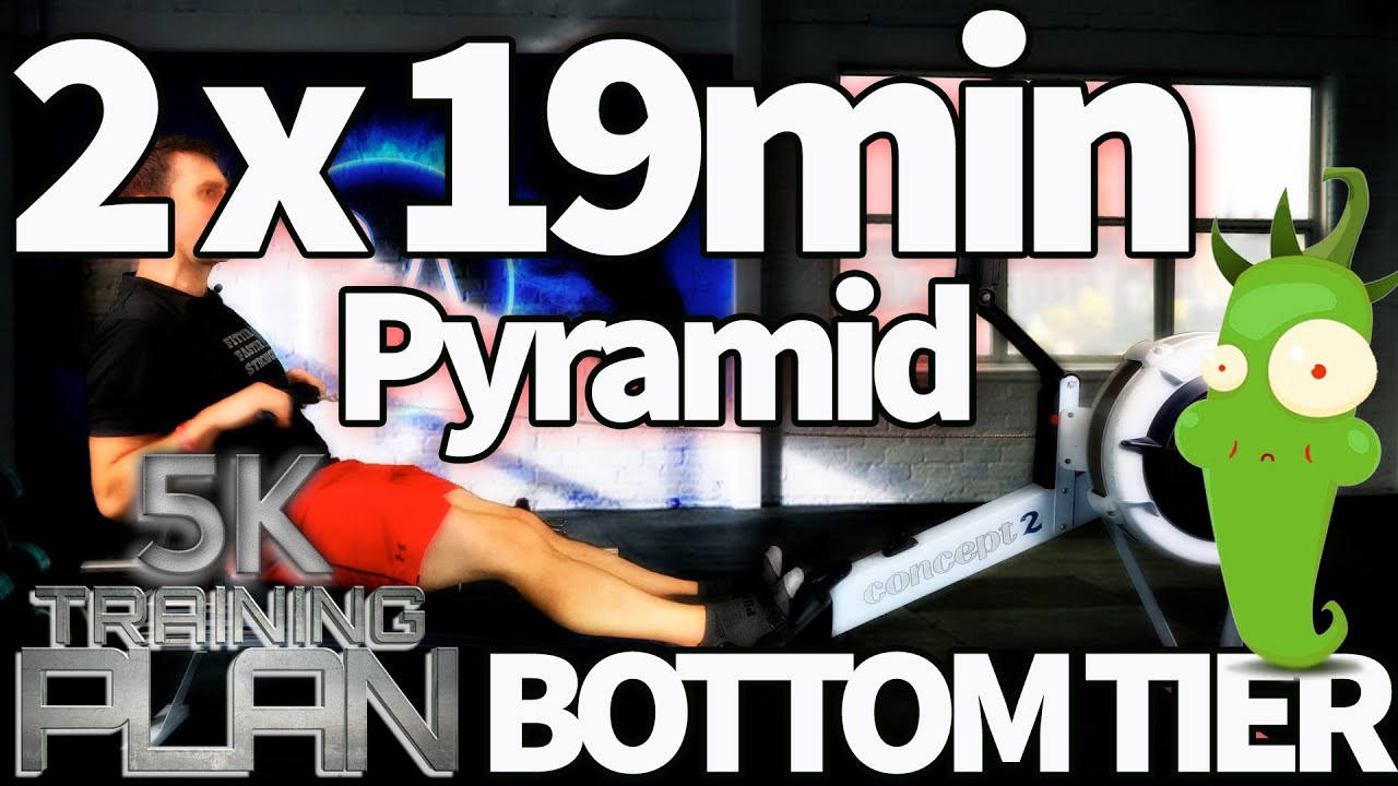 39 Minute Indoor Rowing Workout - Low Intensity | 5K Plan Week 5 Row 4 | RowAlong