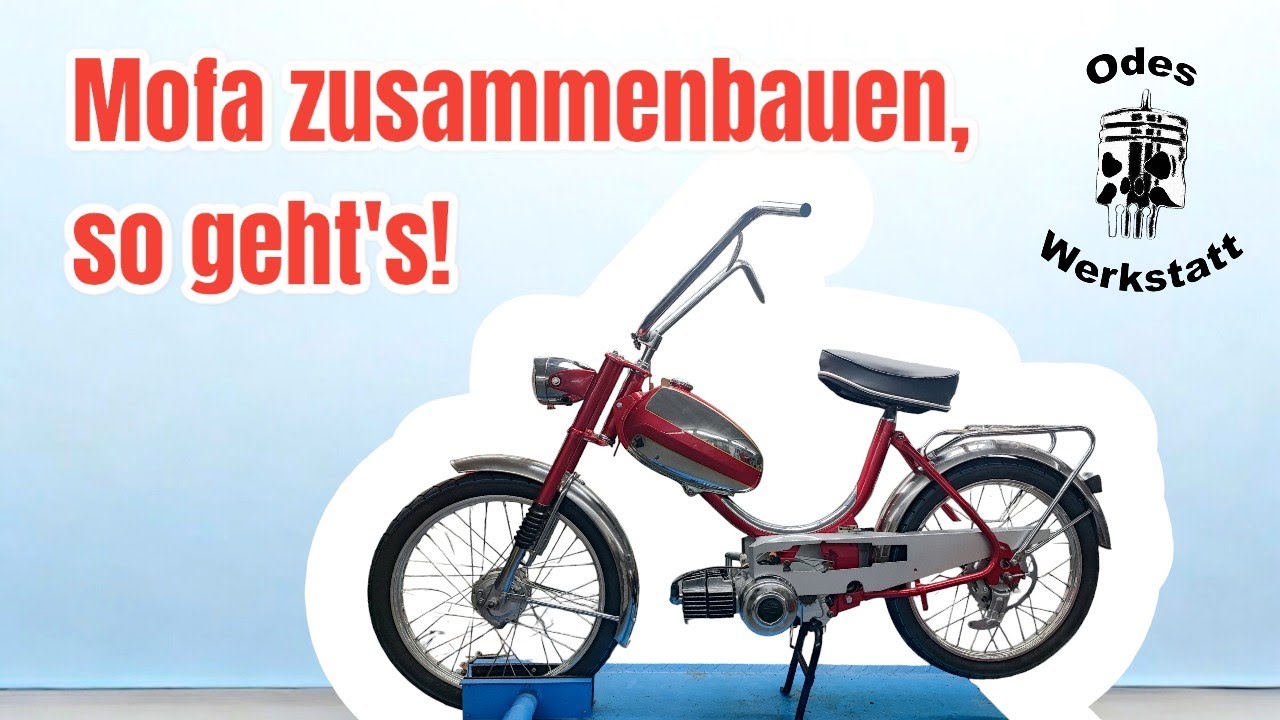 Mofa zusammenbauen, so geht es! Tigra Pionier