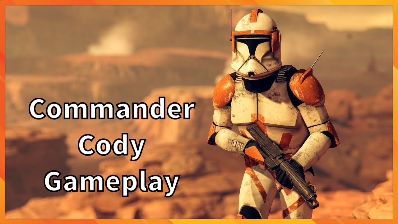 Commander Cody Gameplay Star Wars Battlefront 2
