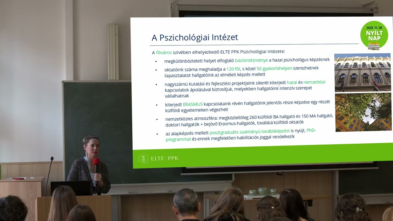 Pszichológia BA tájékoztató