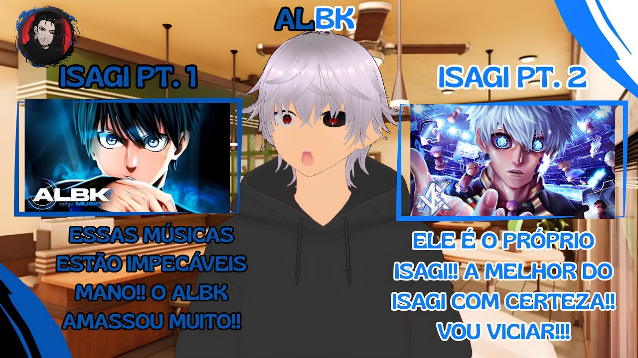 REACT 2 EM 1 | Egoísta | Isagi Yoichi e Quebra-Cabeça | Isagi Yoichi pt.2 (Blue Lock) | @ALBKMUSIC