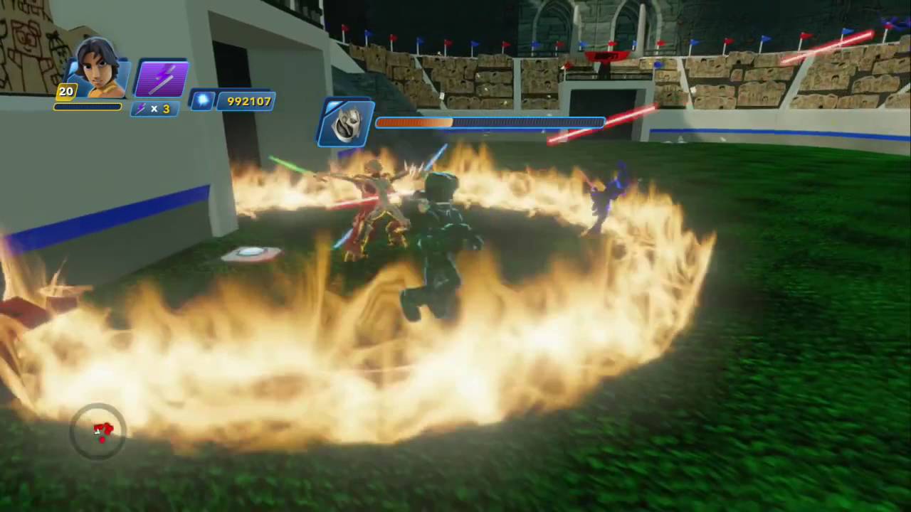 DARTH MAUL vs GEN GRIEVOUS (+Death Watch v Droids) Disney Infinity 3.0 #Toyboxrumble EP 44