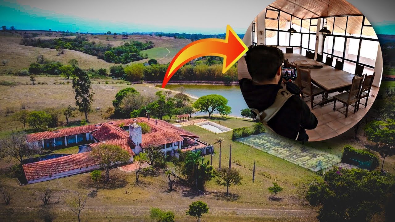 FAZENDA MILIONÁRIA ABANDONADA *Simplesmente SURREAL*
