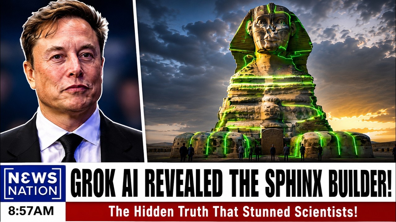 Scientists Asked Grok AI Who Built the Sphinx - The Hidden Truth Was Revealed