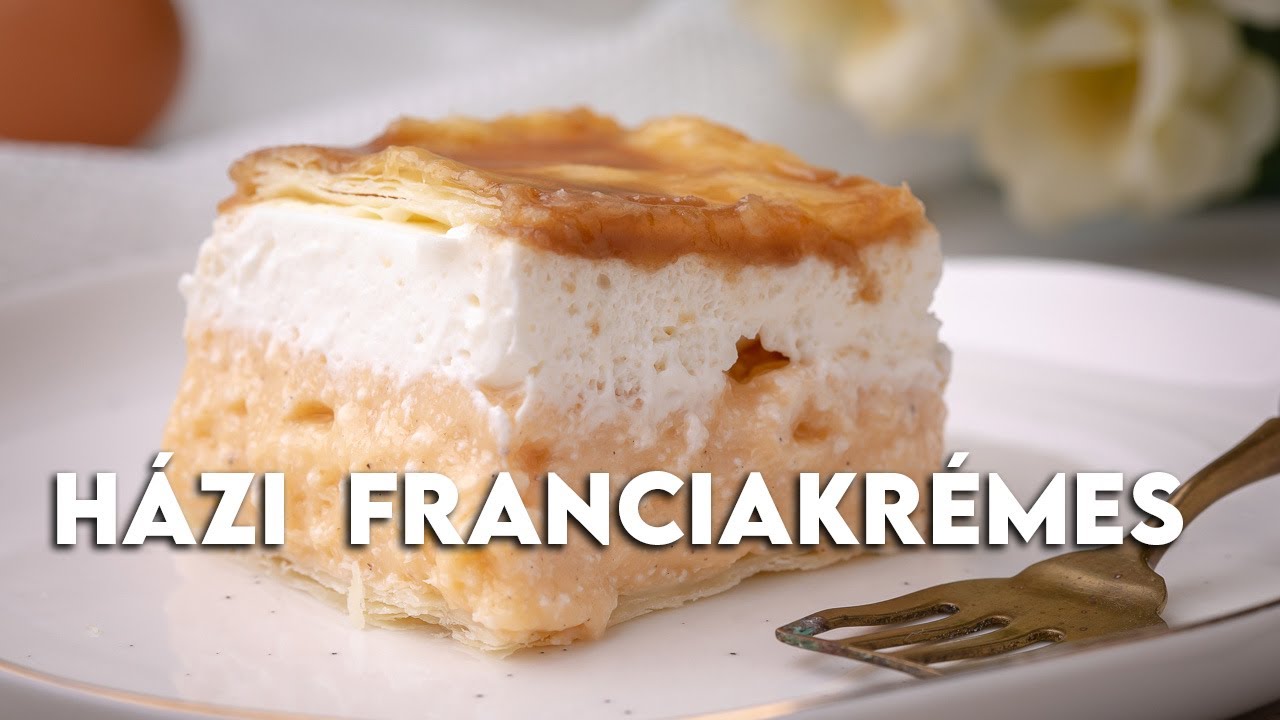 Házi francia krémes | Mindmegette.hu