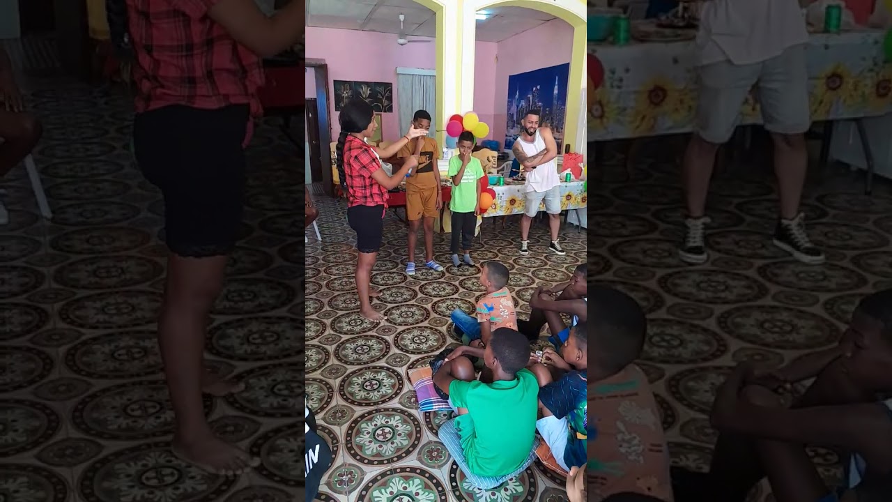 Actividad con los niños 👦 en Santiago de Cuba 👉 disfruten