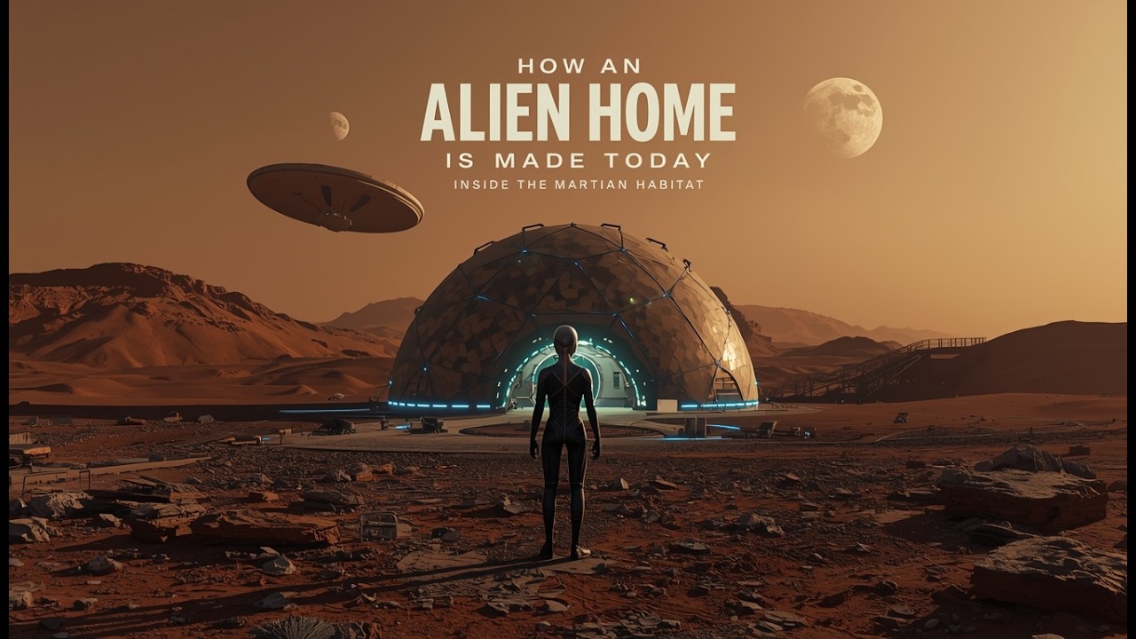 How an ALIEN HOME Is Made Today: Inside the Martian Habitat Factory