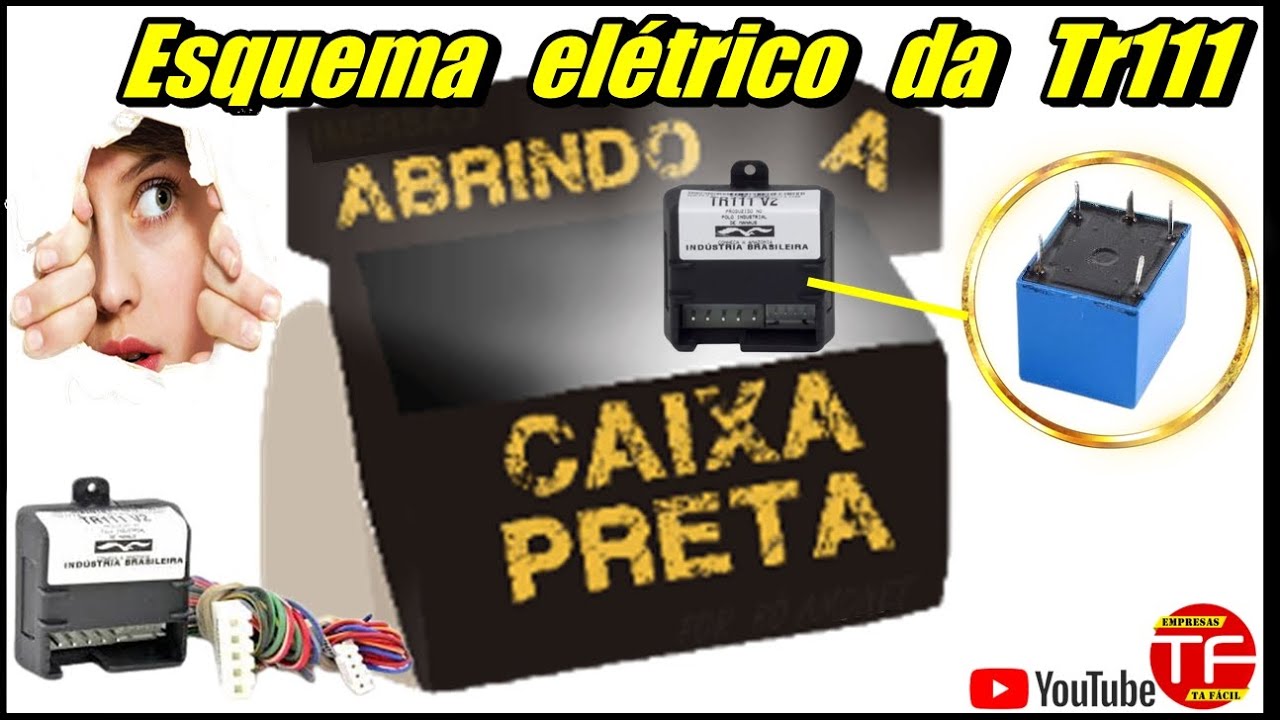 Esquema elétrico da Tr111 Pósitron