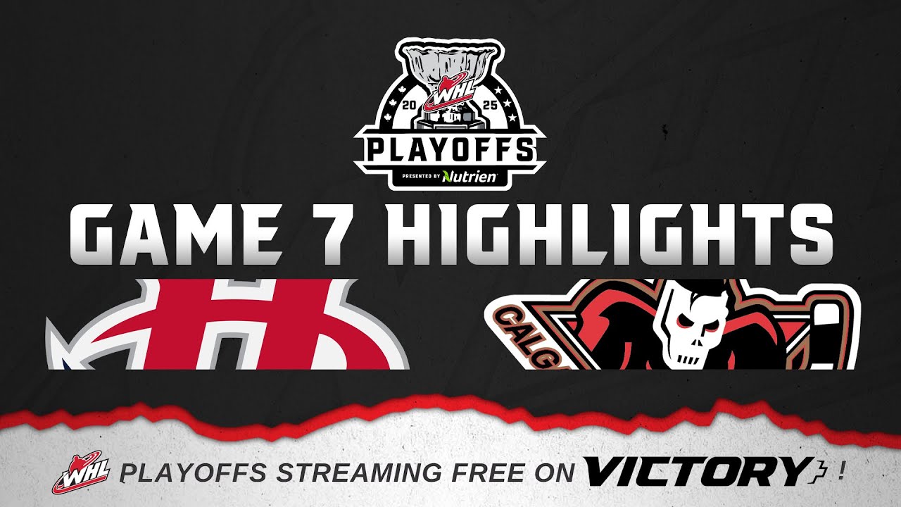 Lethbridge Hurricanes at Calgary Hitmen — Game 7 | 2025 WHL Playoffs Highlights