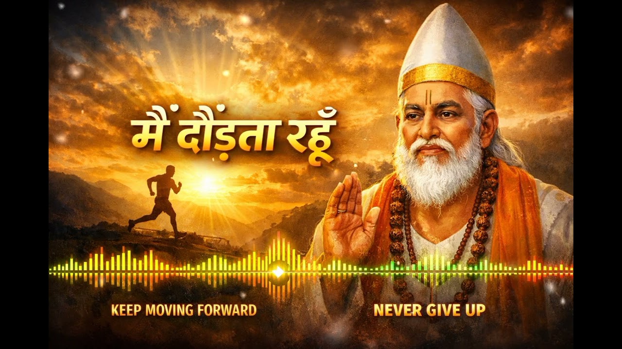 #Motivational song||मैं दौड़ता रहूं|| AI generated song 