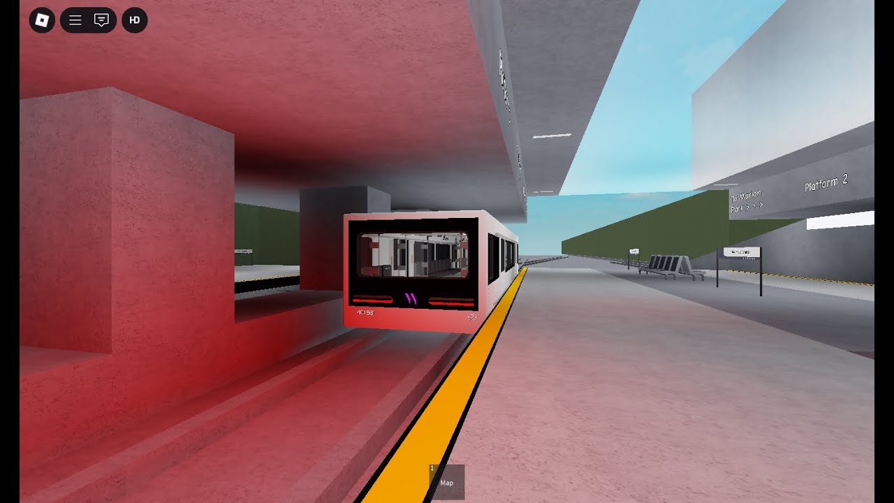 Roblox Trains: Colombus Central To North Mattiashire (Part 1: Colombus Central To Airport)