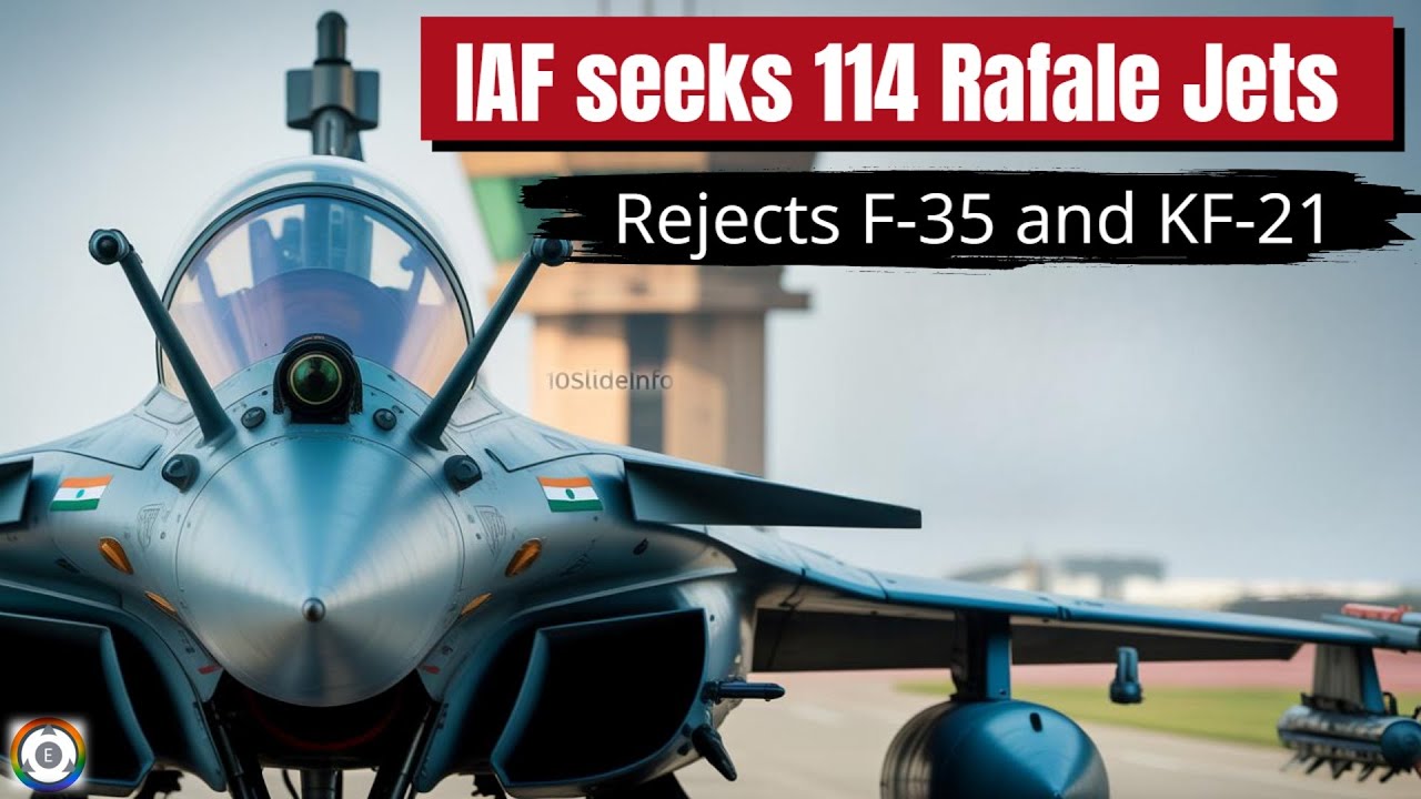 IAF seeks 114 Rafale Jets | Rejects F-35A and KF-21 Boramae