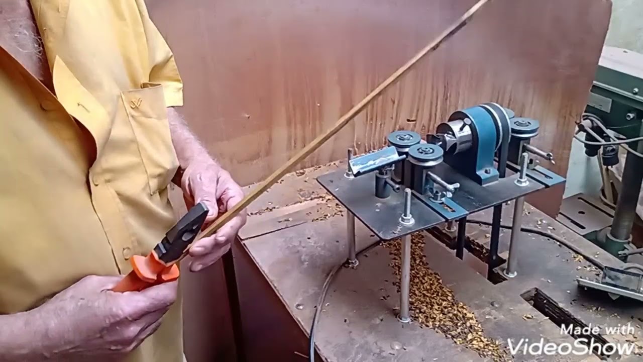 trefilando madeira