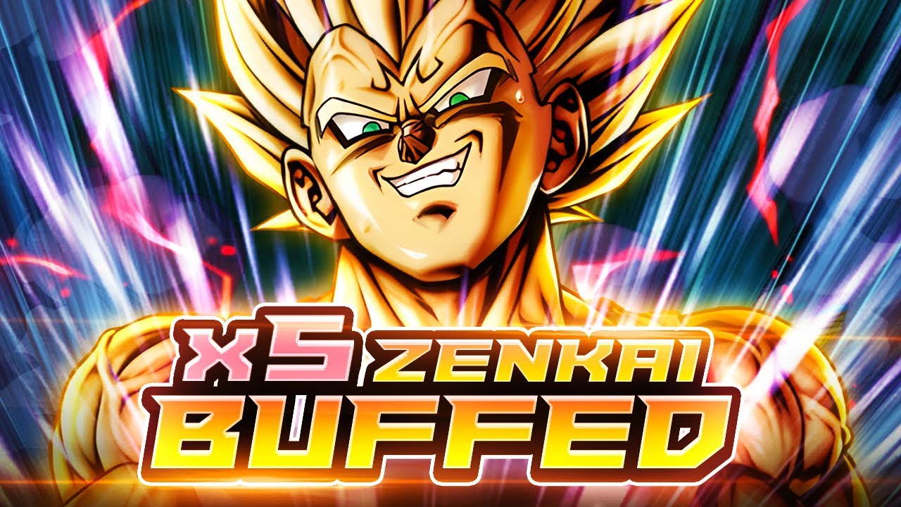5x ZENKAI BUFFED ULTRA MAJIN VEGETA IS A META SHREDDER! RIDICULOUS DAMAGE! | Dragon Ball Legends