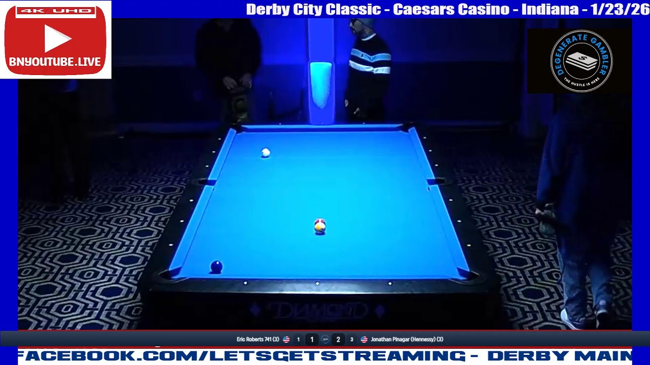 Troy Jones - Derby City Classic 2026 - Banks -  Eric Roberts V Jonathan Pinegar - 1/23/26