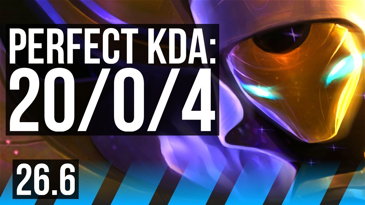KASSADIN vs MALZAHAR (MID) | Perfect KDA: 20/0/4 | EUNE Master | 26.6