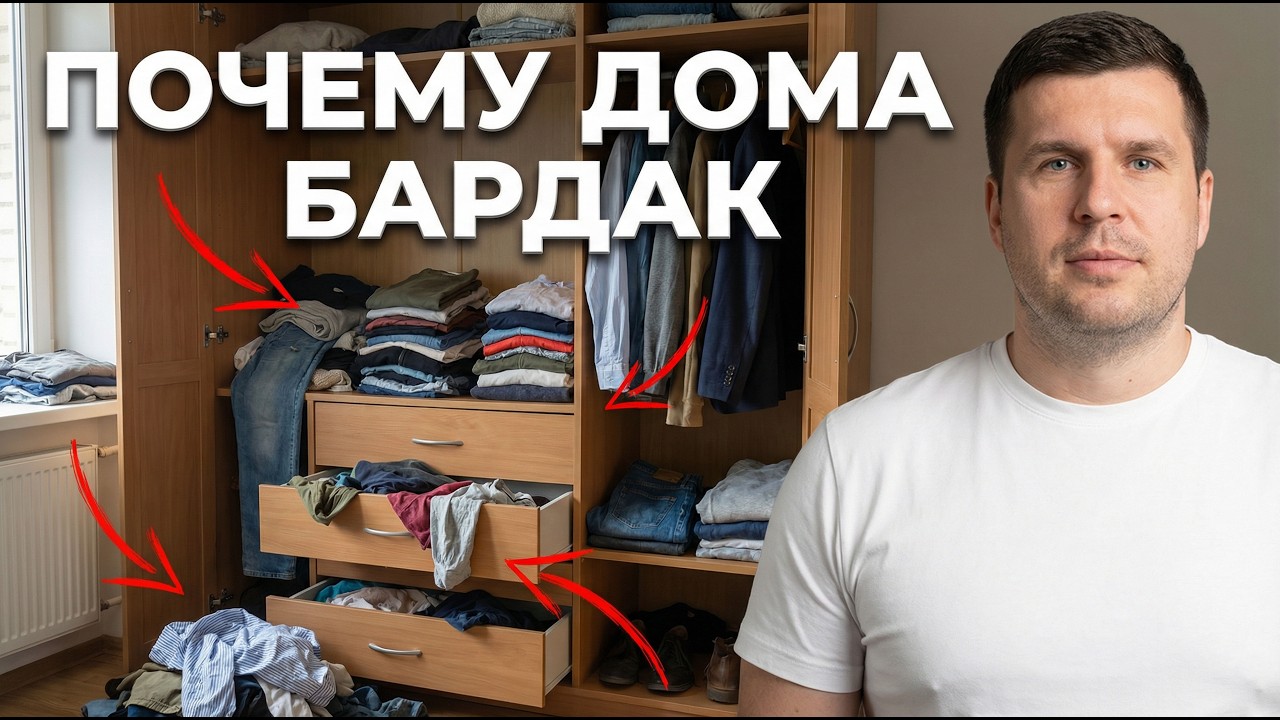 Фатальные ошибки в хранении вещей, и как это можно исправить до ремонта? (часть 3)