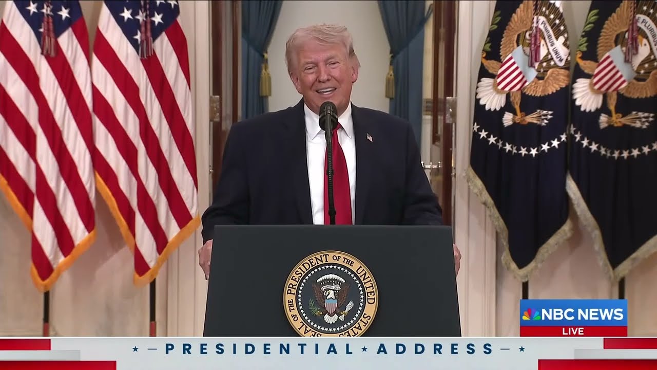 President Donald Trump's Address to The Nation - April 1st, 2026