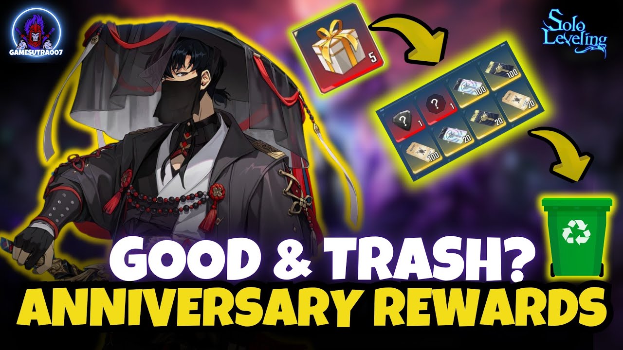 Anniversary Rewards Are Here ! Some EPIC... Some Trash | Solo Leveling Arise