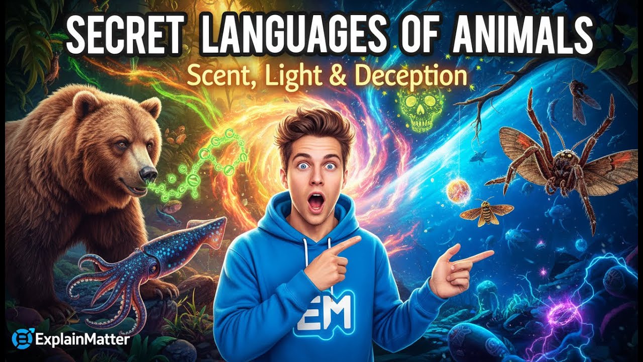 Secret Languages of Animals: Scent, Light & Deception #nature #science  #biology
