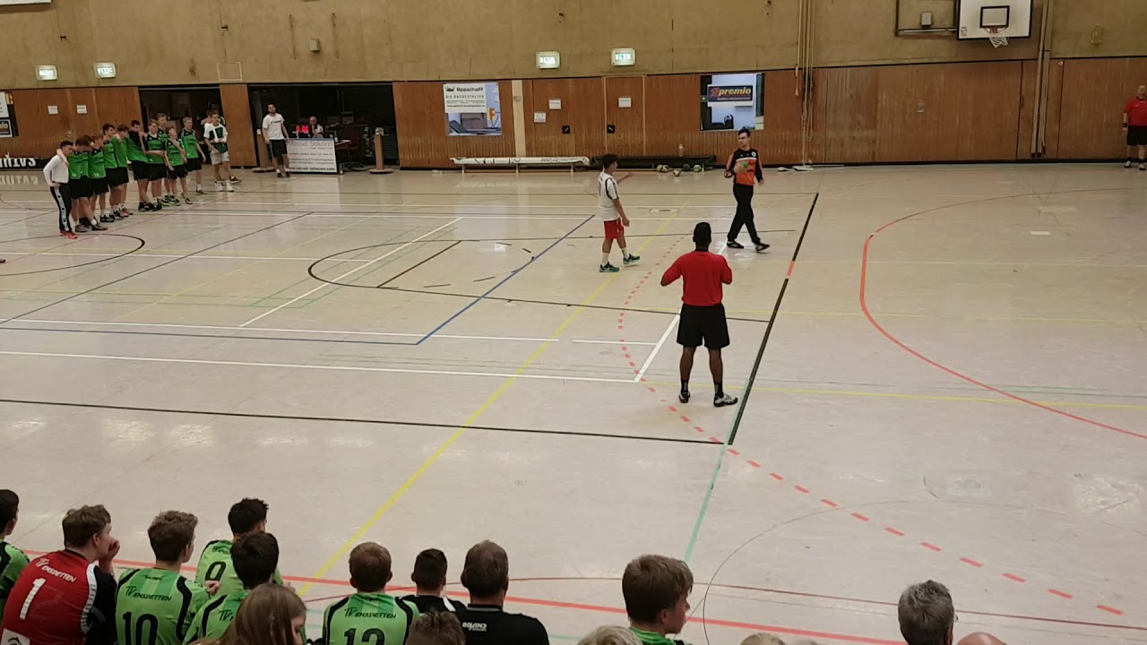 Siebenmeterwerfen beim Turnier in Soest