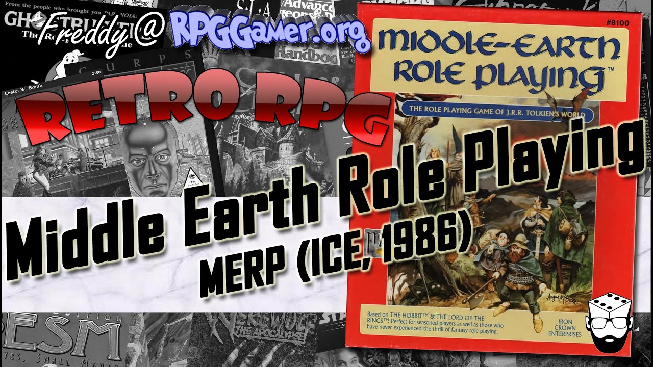 Middle Earth Role Playing MERP (ICE, 1986) &ndash; Tolkien&rsquo;s Forgotten RPG Gem! | Retro RPG