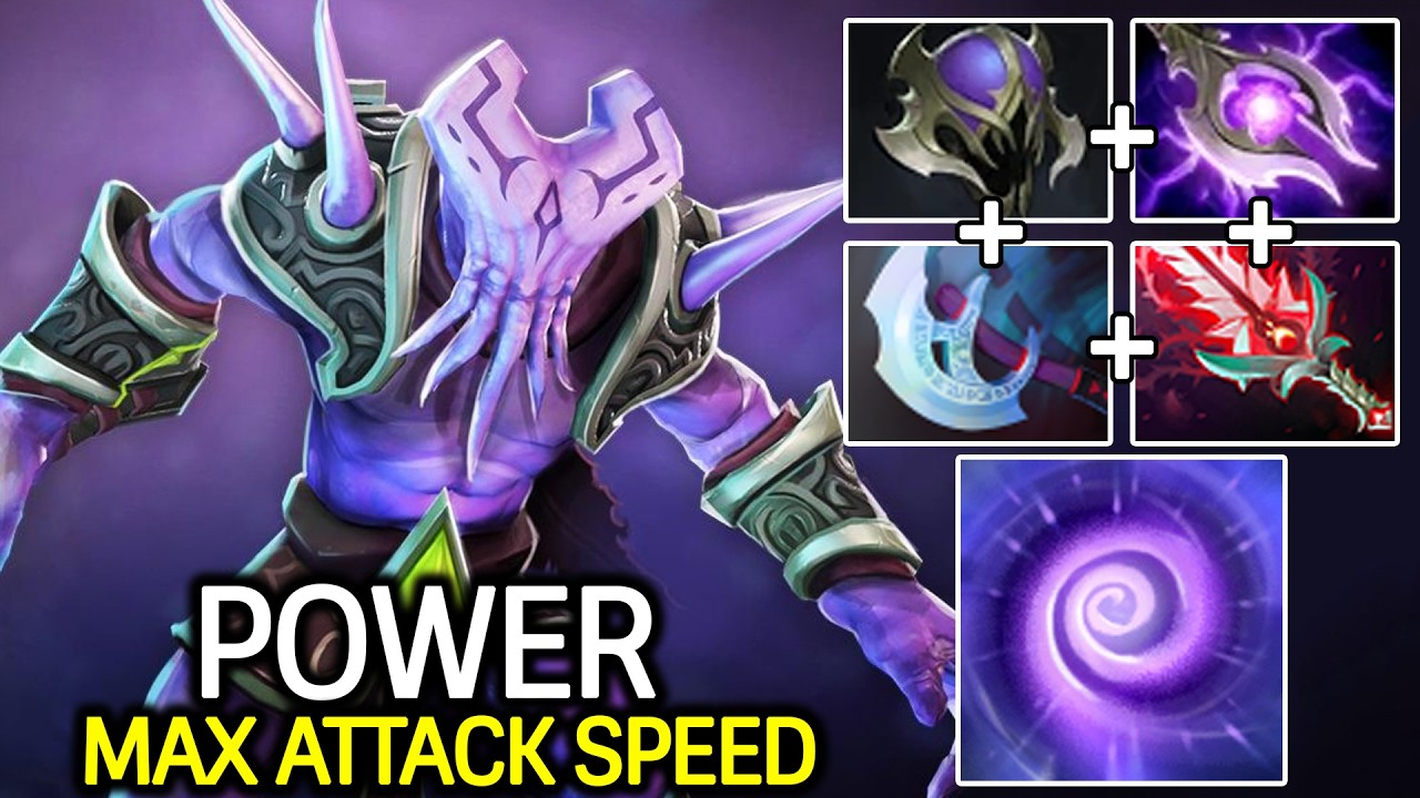 Power of Monster &ndash; Faceless Void Max Attack Speed Build Dota 2