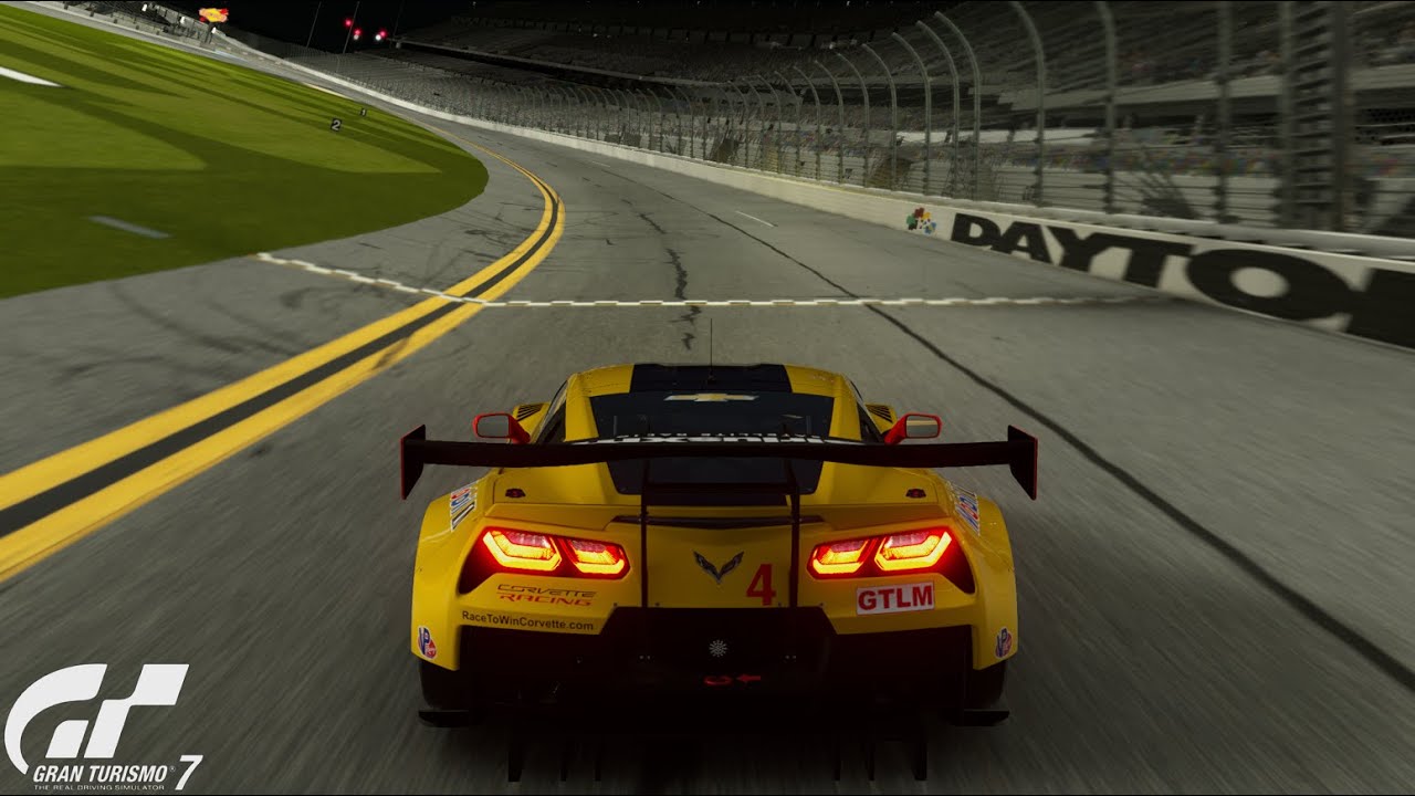 Gran Turismo 7 | Chevrolet Corvette C7 Gr.3 [C7.R GTE] - Daytona Road Course [4K PS5]