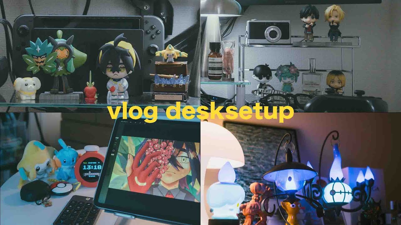 vlog #01 | 新しい機材でデスク環境整える