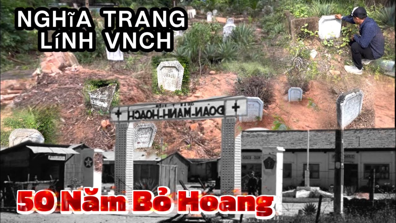 Phát Hiện 200 Ngôi Mộ Của Tử Sĩ VNCH - Nghĩa Trang Quân Y Viện - Phan Thiết