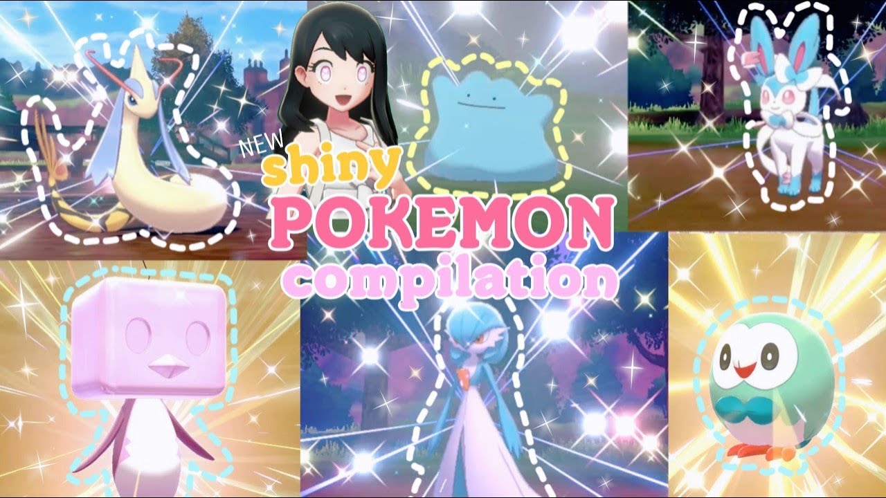 💫 POKEMON SHINY REACTION COMPILATION (Pokemon Sword) 💫