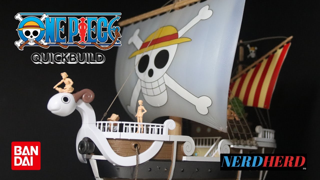 One Piece Going Merry (ASMR Bandai Quick Build) #onepiece #bandai #nerdherdph  #goingmerry #asmr