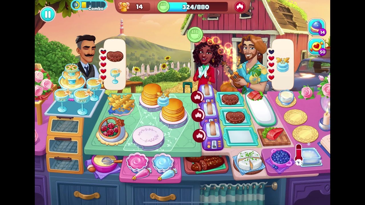 Chef & Friends - 10. Marry Me Levels 360-1, 360-2, 360-3 (No Boosters)
