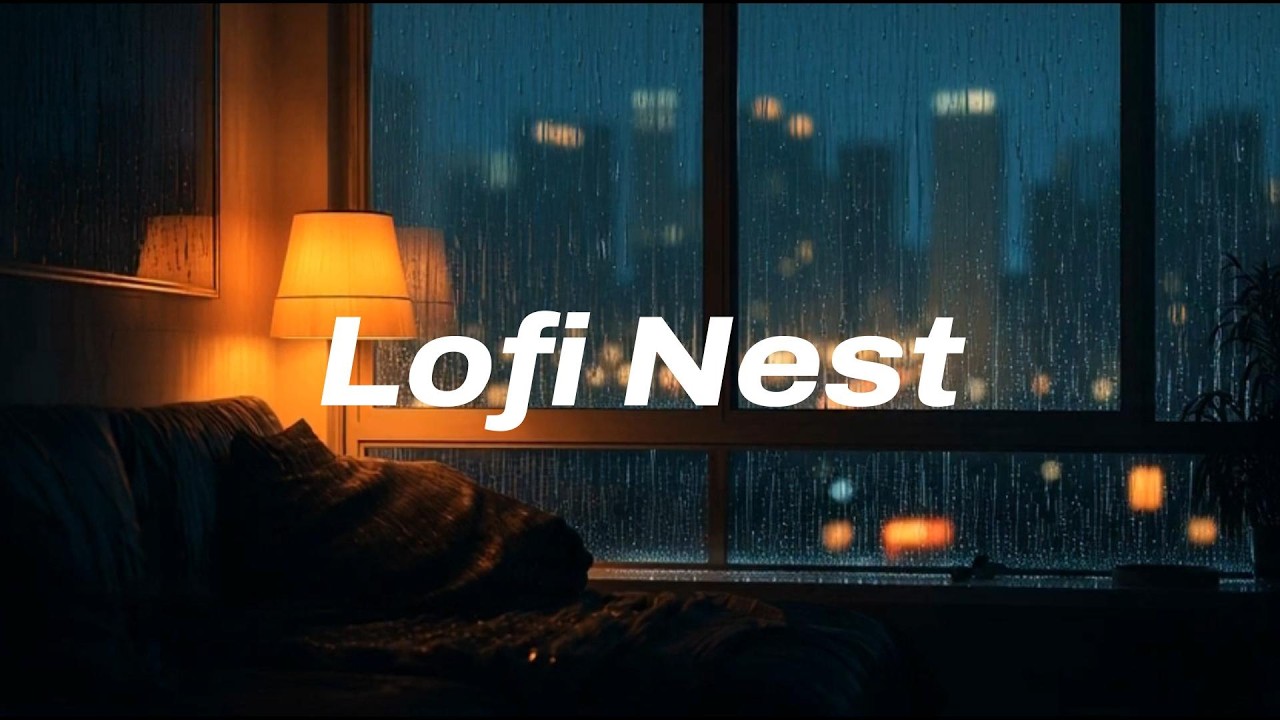 Cozy Lofi Rain in the City 🌙 Study, Sleep & Chill Background Music