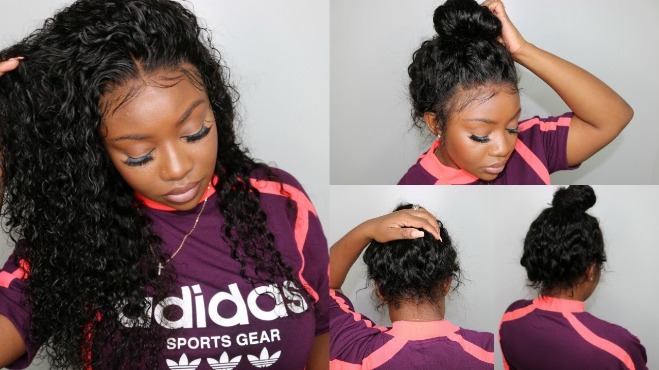 How To Secure The Back Of A 360 Lace Frontal Wig | No Glue! No Gel! | Eayon Hair