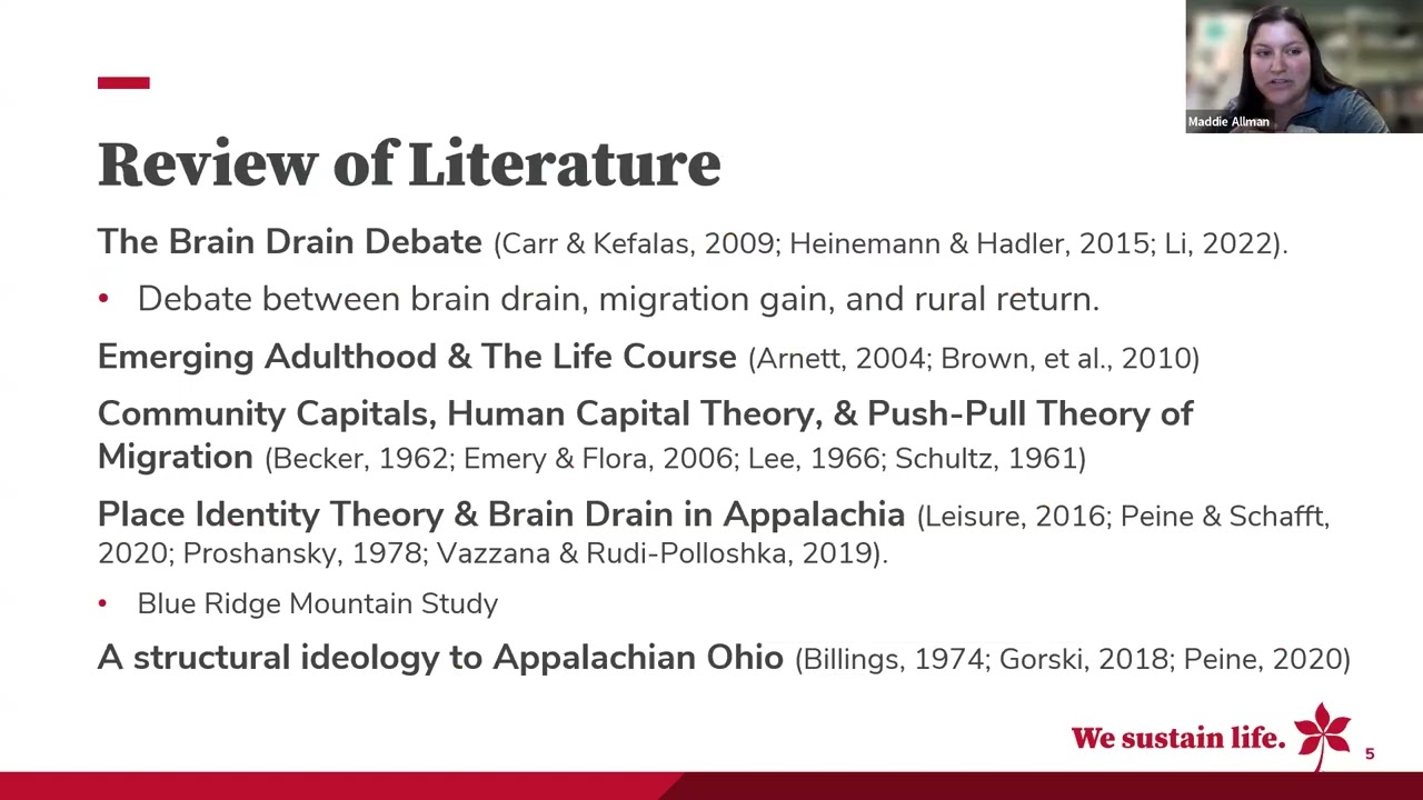 Emerging Adulthood in Appalachian Ohio: The Rural Brain Drain Dilemma