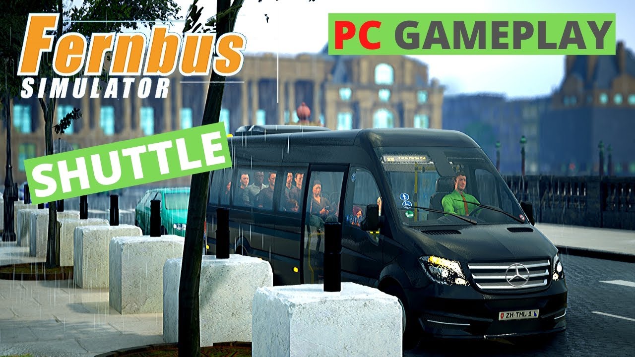 FERNBUS SIMULATOR | Shuttle Service | 5 Minutes No Commentary Gameplay