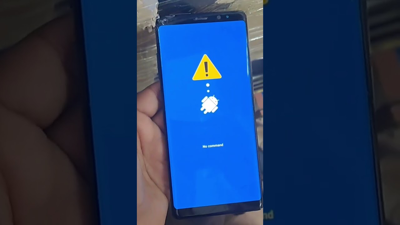 Samsung Galaxy Note 8 Factory hard reset without PC