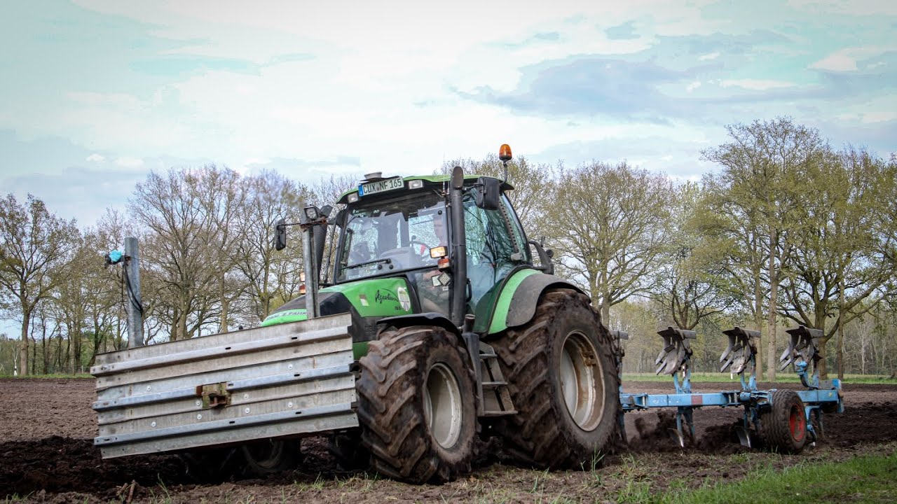 #91 Farmvlog/ das Maisland fertig machen / Deutz Agrotron 165 und Valtra N121