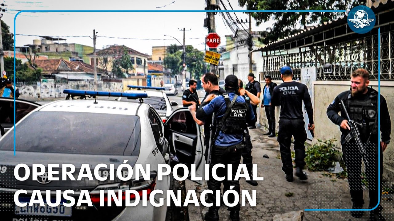 121 muertos en operaci&oacute;n policial en Brasil: denuncian ejecuciones