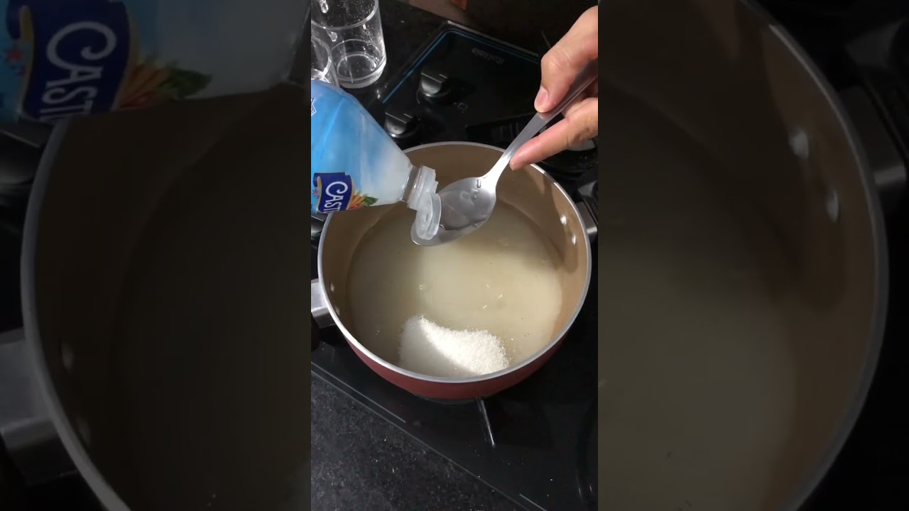 Calda de Pudim Perfeita 🤩 Usa o Vinagre que n&atilde;o tem erro! Comentem para a parte 2