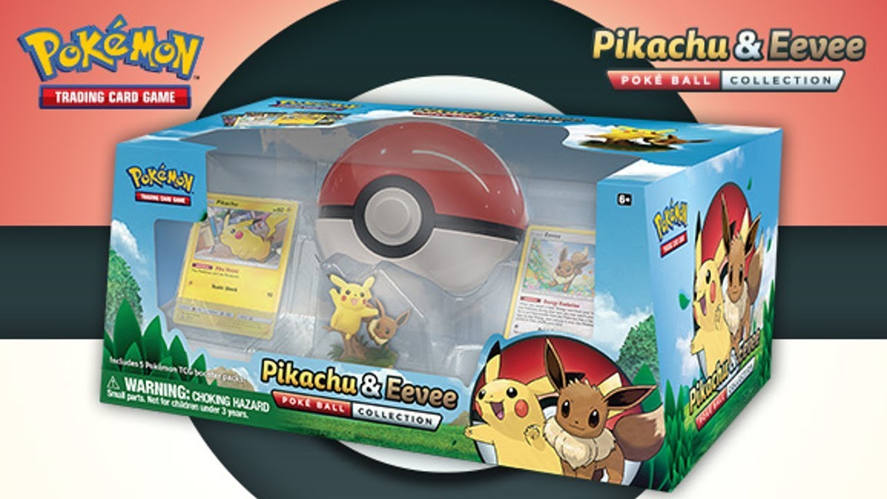 Pokémon TCG: Pikachu & Eevee Poké Ball Collection