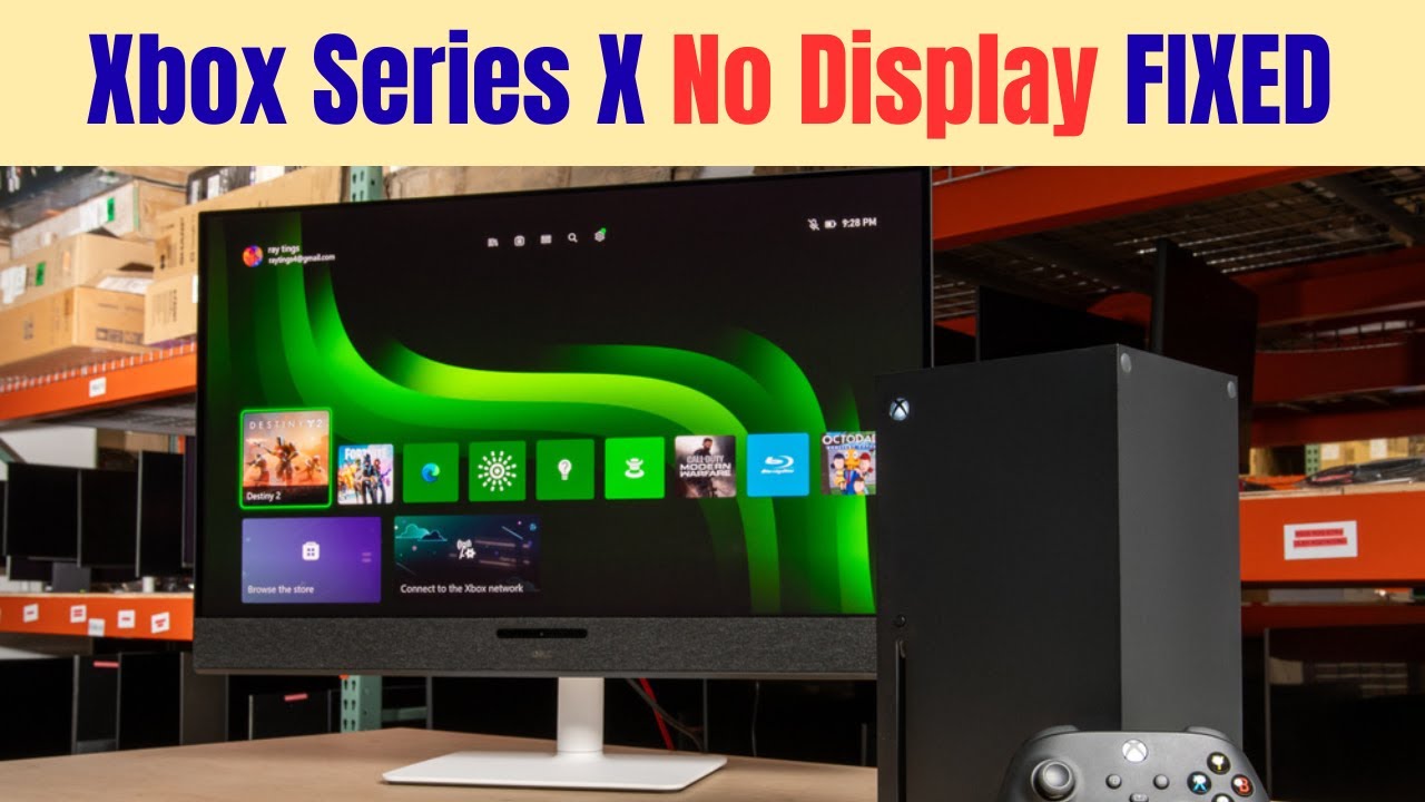 Xbox Series X No Display? Here's the Quick FIX