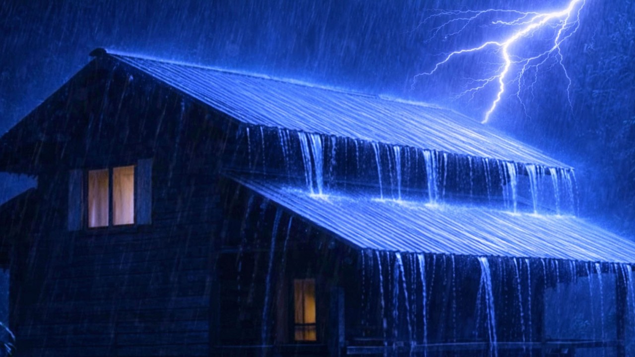 The Secret to Falling Asleep in Heavy Rain Shrouded in Thunder Makes the Heart Calm