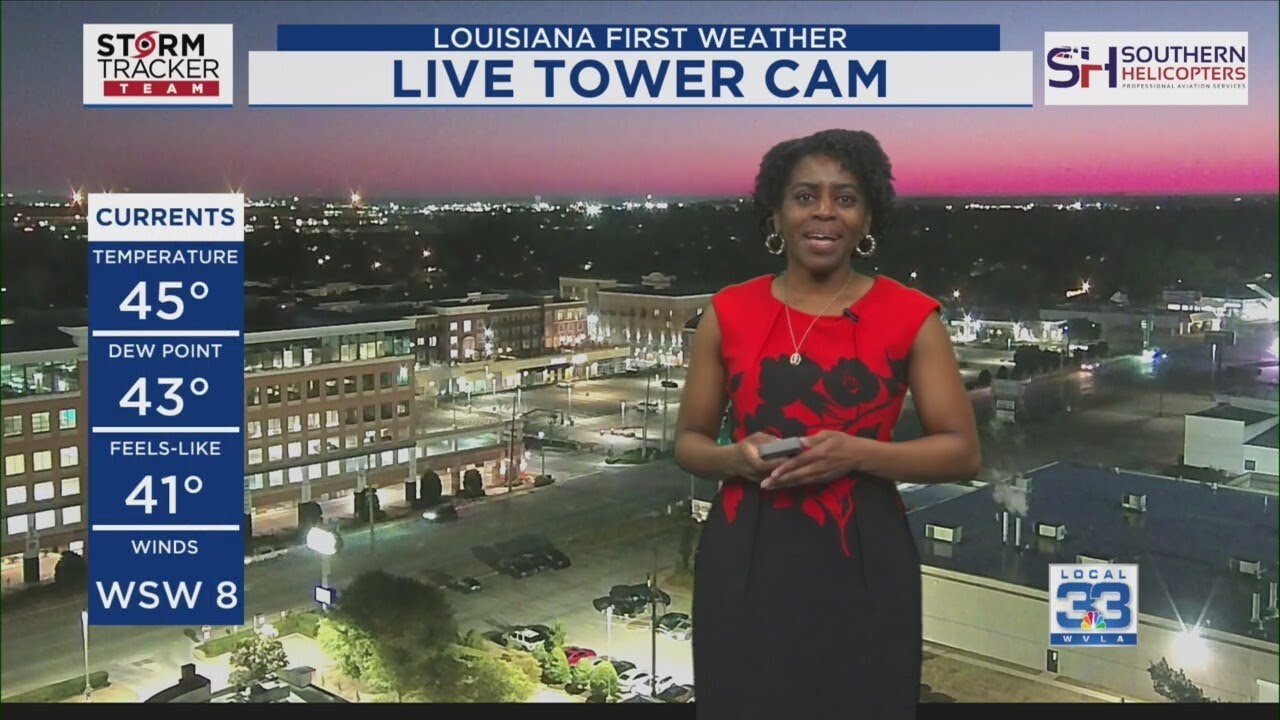 Friday morning forecast:  Few days of warmer temperatures