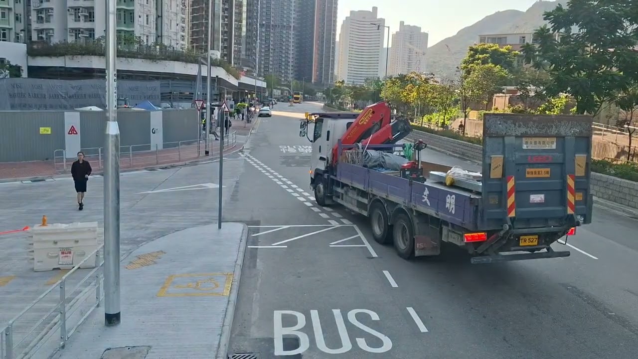 ［第一次影電動巴士行車片段］港鐵巴士K54A線：WU 1801(Z17)由SIH(N)出站中至和田邨全程行車片段（通車1週年🥳🥳🥳🥳）