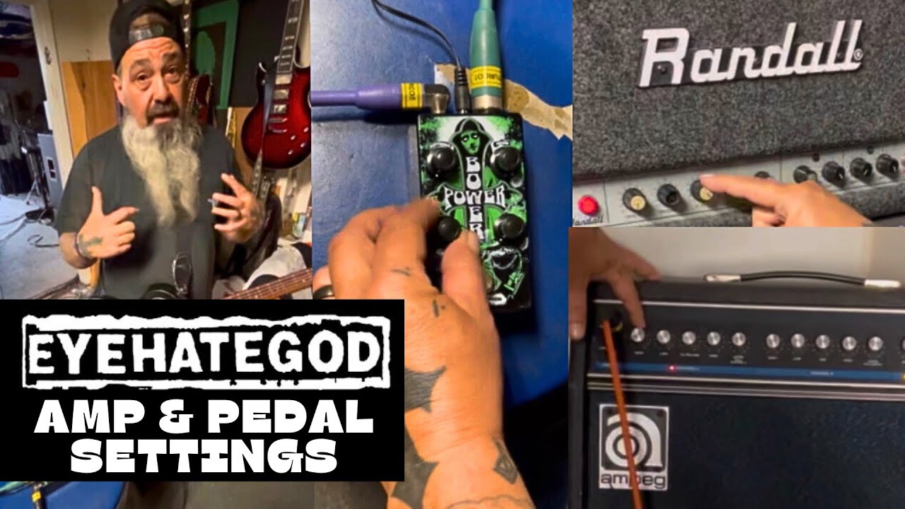 Советы по тону EYEHATEGOD Sludge с Джимми Бауэром