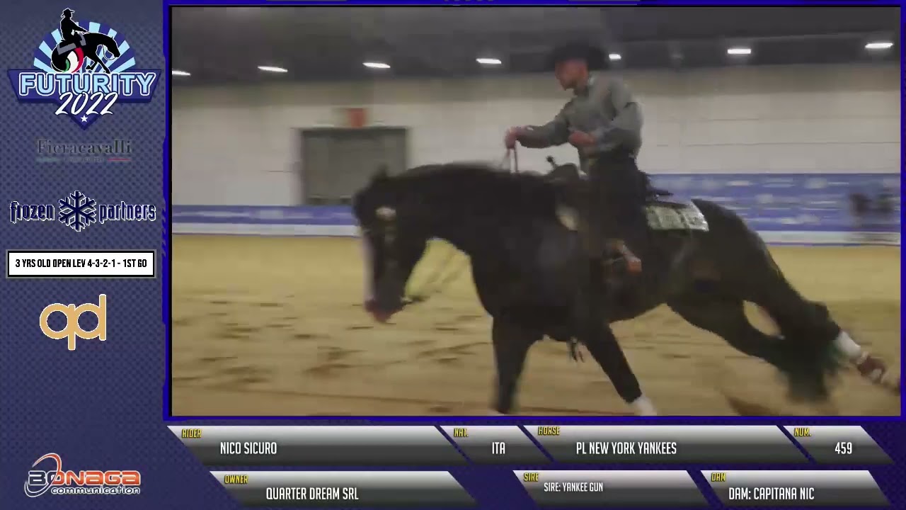 Futurity 2022 - NICO SICURO & PL NEW YORK YANKEES score 222,5